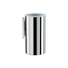 Croscombe Polished Chrome Tumbler and Holder